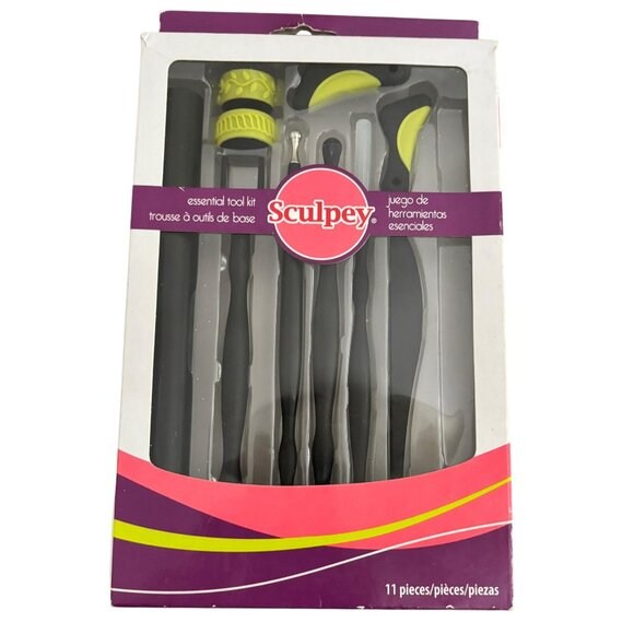 Clay Embossing Bundle Walnut Hollow Embossing Set and Sculpey Tool Kit Pls Read - Picture 2 of 6